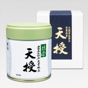 天授-全国茶品評会受賞抹茶40g缶